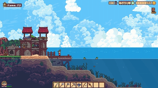 画像ギャラリー No.001のサムネイル画像 / タクティカルRPG「Seablip」,大型アップデート「Castle Update」をリリース。139種のパーツを組み合わせて海賊砦を作り出そう