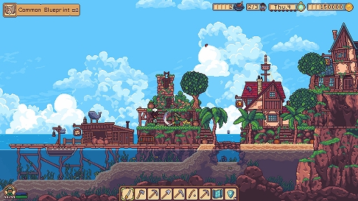 画像ギャラリー No.006のサムネイル画像 / タクティカルRPG「Seablip」,大型アップデート「Castle Update」をリリース。139種のパーツを組み合わせて海賊砦を作り出そう