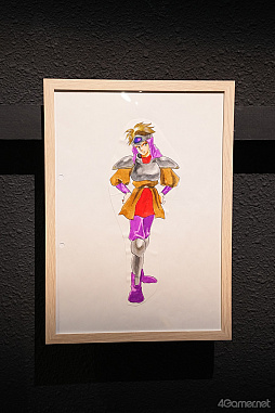 画像ギャラリー No.016のサムネイル画像 / ルカ様の邪悪な圧に，グレミオロスの虚無，ルックの塩対応まで!?　貴重な原画や資料も満載の「幻想水滸伝I＆II展 〜幻想博物館〜」レポ