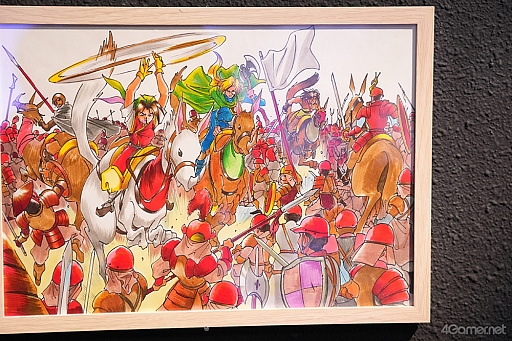 画像ギャラリー No.019のサムネイル画像 / ルカ様の邪悪な圧に，グレミオロスの虚無，ルックの塩対応まで!?　貴重な原画や資料も満載の「幻想水滸伝I＆II展 〜幻想博物館〜」レポ