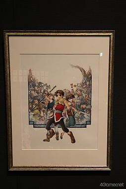 画像ギャラリー No.042のサムネイル画像 / ルカ様の邪悪な圧に，グレミオロスの虚無，ルックの塩対応まで!?　貴重な原画や資料も満載の「幻想水滸伝I＆II展 〜幻想博物館〜」レポ