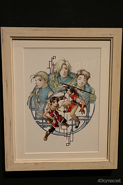 画像ギャラリー No.043のサムネイル画像 / ルカ様の邪悪な圧に，グレミオロスの虚無，ルックの塩対応まで!?　貴重な原画や資料も満載の「幻想水滸伝I＆II展 〜幻想博物館〜」レポ