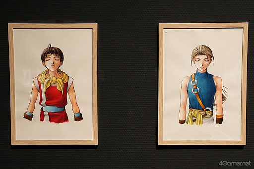 画像ギャラリー No.046のサムネイル画像 / ルカ様の邪悪な圧に，グレミオロスの虚無，ルックの塩対応まで!?　貴重な原画や資料も満載の「幻想水滸伝I＆II展 〜幻想博物館〜」レポ