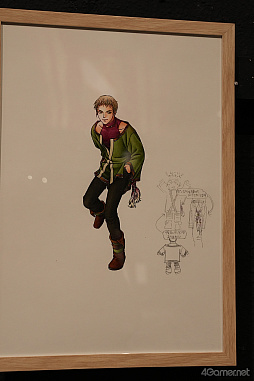 画像ギャラリー No.048のサムネイル画像 / ルカ様の邪悪な圧に，グレミオロスの虚無，ルックの塩対応まで!?　貴重な原画や資料も満載の「幻想水滸伝I＆II展 〜幻想博物館〜」レポ