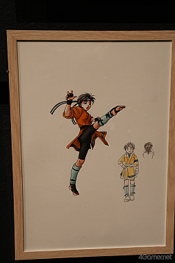 画像ギャラリー No.049のサムネイル画像 / ルカ様の邪悪な圧に，グレミオロスの虚無，ルックの塩対応まで!?　貴重な原画や資料も満載の「幻想水滸伝I＆II展 〜幻想博物館〜」レポ