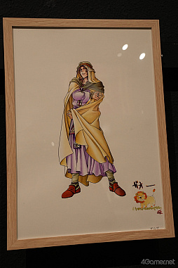 画像ギャラリー No.051のサムネイル画像 / ルカ様の邪悪な圧に，グレミオロスの虚無，ルックの塩対応まで!?　貴重な原画や資料も満載の「幻想水滸伝I＆II展 〜幻想博物館〜」レポ