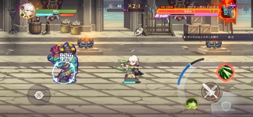 画像ギャラリー No.028のサムネイル画像 / 9月24日開始の「ゴッデスオーダー」インプレッション。可愛らしいドット絵と,スマホらしからぬバトルが楽しめる新作アクションRPG【PR】