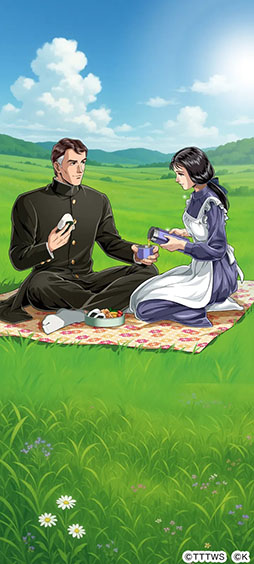 画像ギャラリー No.002のサムネイル画像 / 「銀英伝 戦いの輪舞曲」,描き下ろしのケスラーとカリンが登場する応援団イベントを開催