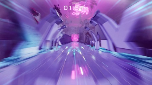 画像集 No.002のサムネイル画像 / ハイスピードランアクション「BRIGHT TRACER」5月にSteamで無料配信。ウイルスに浸食されつつある電脳世界を駆け抜けろ!