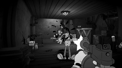 画像ギャラリー No.004のサムネイル画像 / カートゥーンFPS「MOUSE:やとわれの探偵」,ローンチトレイラーとBGMのメイキングビデオを公開