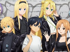 「ソードアート・オンライン」POP UP STOREが1月27日から2月12日まで東京・大阪にオープン。ライダースジャケット姿のキリトらが登場