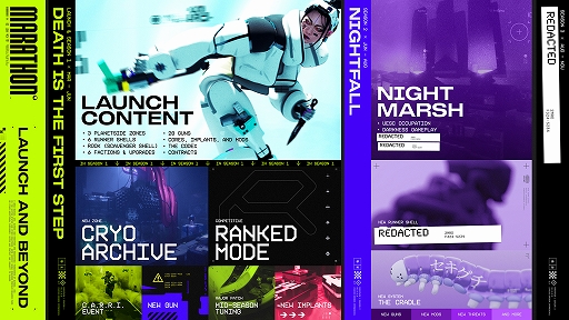 画像ギャラリー No.002のサムネイル画像 / 「Marathon」,公式MVを公開。危険な任務に挑むランナーの姿を収録。シーズン1以降の情報も到着