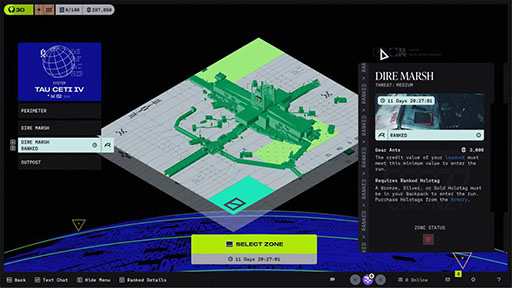 画像ギャラリー No.006のサムネイル画像 / 「Marathon」，初のエンドコンテンツゾーン「低温アーカイブ」が登場。緊迫感のある戦闘や一か八かの脱出が待ち受ける