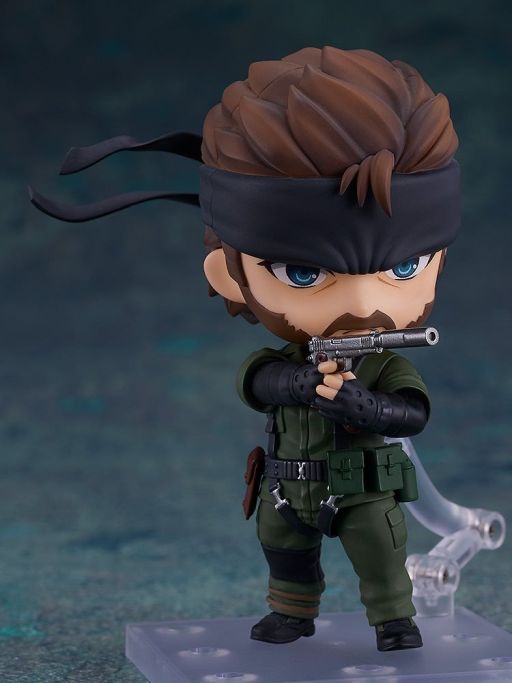 画像ギャラリー No.002のサムネイル画像 / 「METAL GEAR SOLID Δ: SNAKE EATER」のフィギュア「ねんどろいど ネイキッド・スネーク」が6月に発売。オプションパーツにダンボールも