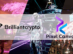 「Brilliantcrypto」,アメリカの次世代メタバースプラットフォーム「Pixel Canvas」とパートナーシップを締結
