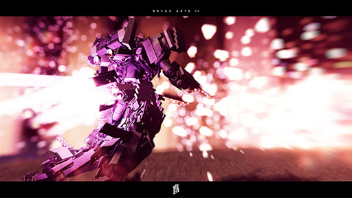 画像ギャラリー No.007のサムネイル画像 / ロボットレーシング「BREAK ARTS III」,9月19日に発売決定。“メカカスタマイズ総合競技”をテーマとし,初心者向けの補助機能も搭載