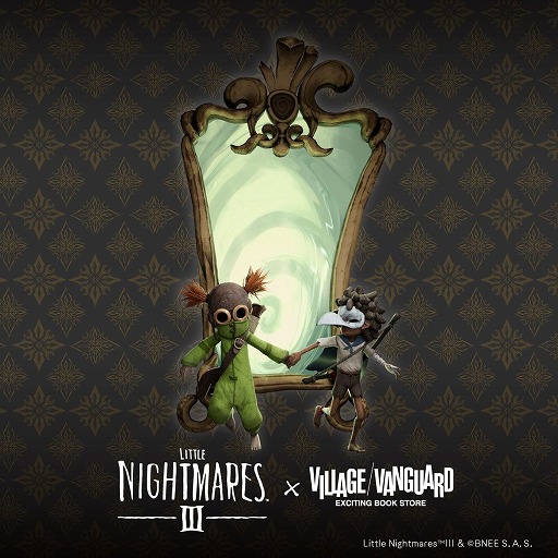 画像ギャラリー No.001のサムネイル画像 / 「リトルナイトメア3」×ヴィレッジヴァンガードのコラボグッズが受注開始。ロゥとアローンをモチーフにしたアイテムが登場