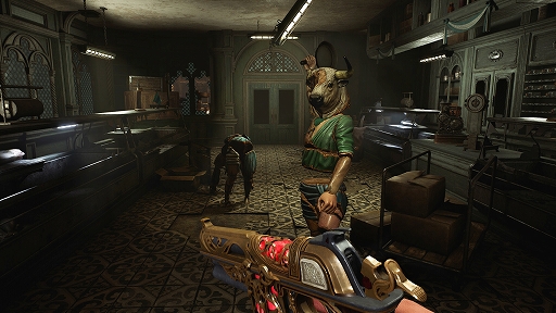 画像ギャラリー No.002のサムネイル画像 / ホラーアクションADV「Crisol: Theater of Idols」，2月10日に発売決定。自分の血を弾丸に変えて，不気味な木製人形たちと戦え！