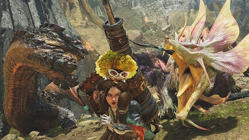 画像ギャラリー No.001のサムネイル画像 / 「モンスターハンターワイルズ」，イベントクエスト「長いものには巻かれてござれ」と「快気怪鳥の快進撃」を配信開始