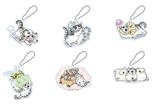 画像ギャラリー No.006のサムネイル画像 / 「モンハンワイルズ」とコミックエッセイ「夜は猫といっしょ」のコラボ商品がカプくじオンラインで発売