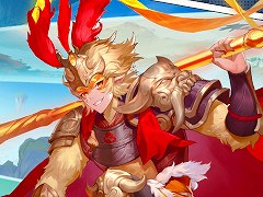 おなじみの孫悟空や三蔵法師とともに天竺を目指す。西遊記を令和流にアレンジした新作スマホ向けRPG「悠々西遊」が2024年春にリリース決定