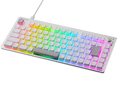 低背10キーレスの75%キーボードにラピッドトリガーを採用した「VK720AL」がエレコムから
