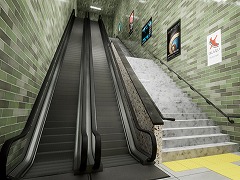 8番出口ライクなホラーゲーム「エスカレーター」,1月7日にSteamで配信。アナウンストレイラーを公開