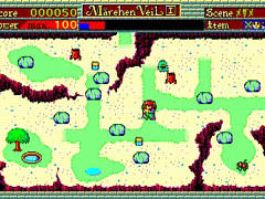 「EGGコンソール メルヘンヴェール PC-8801mkIISR」本日配信。魔法使いの呪いで醜い妖精にされた王子が,愛する王女の待つ故郷を目指す