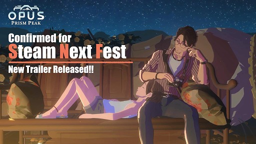画像ギャラリー No.001のサムネイル画像 / 不思議な世界を旅するADV「OPUS: Prism Peak」，PC向け体験版をSteam Nextフェスで公開。挿入歌「Mountain」を確認できる最新トレイラーも