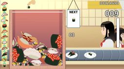 画像ギャラリー No.005のサムネイル画像 / お寿司をくっつけて,お客さんに提供しよう。落ち物系物理パズル「元祖 落とし寿司 めびうす」,本日配信開始