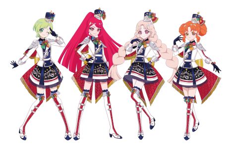 画像ギャラリー No.005のサムネイル画像 / 「ひみつのアイプリ」，リング5だんを12月4日から開始。チーム「カルテットスター」が再登場