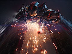 「ソニック × シャドウ TOKYO MISSION」,シャドウにフォーカスした新たな場面カットが公開に。横滑りするバイクはAKIRAへのオマージュか