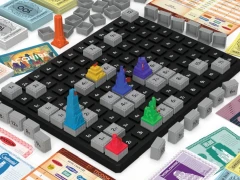 古典的名作が最新ルールで甦る。不動産買収ボードゲーム「アクワイア」,アークライトより2024年3月14日発売