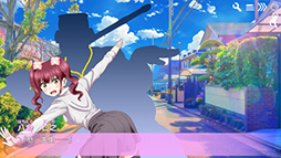 画像ギャラリー No.003のサムネイル画像 / 「立ち絵が変なポーズの恋愛アドベンチャー」無料版,ふりーむ!で公開。変なのに一切突っ込まれないカオスな状況を楽しめる