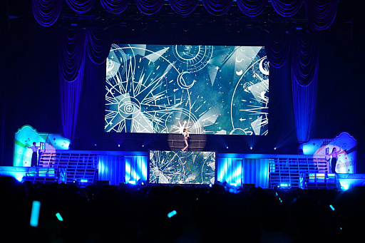 画像ギャラリー No.012のサムネイル画像 / 「学園アイドルマスター 初星音楽祭」視聴レポ。13人のアイドルが全力パフォーマンスで魅せた公演は,コラボ楽曲や生バンド,ダンサーも登場