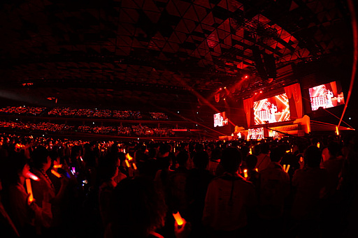 画像ギャラリー No.016のサムネイル画像 / 「学園アイドルマスター 初星音楽祭」視聴レポ。13人のアイドルが全力パフォーマンスで魅せた公演は,コラボ楽曲や生バンド,ダンサーも登場