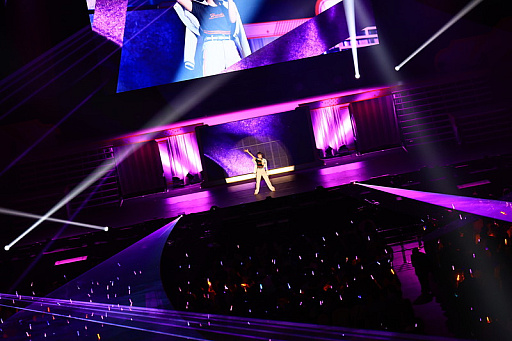 画像ギャラリー No.020のサムネイル画像 / 「学園アイドルマスター 初星音楽祭」視聴レポ。13人のアイドルが全力パフォーマンスで魅せた公演は,コラボ楽曲や生バンド,ダンサーも登場