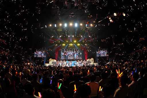 画像ギャラリー No.030のサムネイル画像 / 「学園アイドルマスター 初星音楽祭」視聴レポ。13人のアイドルが全力パフォーマンスで魅せた公演は,コラボ楽曲や生バンド,ダンサーも登場