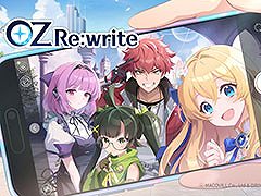 スマホ向けRPG「OZ Re:write」,正式サービスを8月19日に開始。App StoreとGoogle Playでは事前登録の受付もスタート