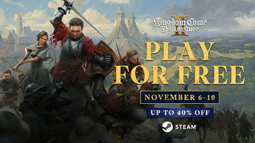 画像ギャラリー No.001のサムネイル画像 / アクションRPG「キングダムカム・デリバランスII」，PC＆Xbox版を対象とした期間限定無料プレイを開始