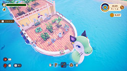 画像ギャラリー No.002のサムネイル画像 / 恐竜に引かれた船の甲板で農場を営みながら冒険できるADV「Collector's Cove」,3月12日に発売決定