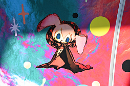 画像ギャラリー No.038のサムネイル画像 / 「東京スカイツリー×魔法少女まどか☆マギカ　月夜のワルツ」内覧会レポート。ソラカラちゃんは，鹿目まどかをイメージしたコスチュームに