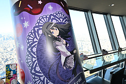 画像ギャラリー No.041のサムネイル画像 / 「東京スカイツリー×魔法少女まどか☆マギカ　月夜のワルツ」内覧会レポート。ソラカラちゃんは，鹿目まどかをイメージしたコスチュームに
