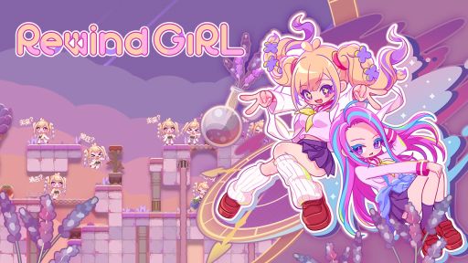 画像ギャラリー No.001のサムネイル画像 / 時をかけるギャルが過去を改変して人類滅亡を阻止する。タイムリープアクションパズル「RewindGirl」,Steamで配信開始