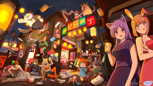 画像ギャラリー No.011のサムネイル画像 / 「バーチャルマーケット2026 Summer」,一般出展サークルの募集を開始。新企画「Vket Invited Worlds」で「ポピー横丁」を一般出展会場に使用