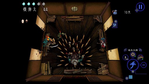 画像ギャラリー No.003のサムネイル画像 / 周囲の情報を探り，敵を罠にはめる。戦略的な立ち回りを楽しめるローグライクアクション「深 四のの目 -陰陽の巫女-」，3月26日に発売へ