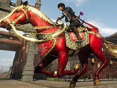 「真・三國無双 ORIGINS」春節記念の無料アップデートを本日配信。黄金に輝く「金兎馬」を全プレイヤーに配布