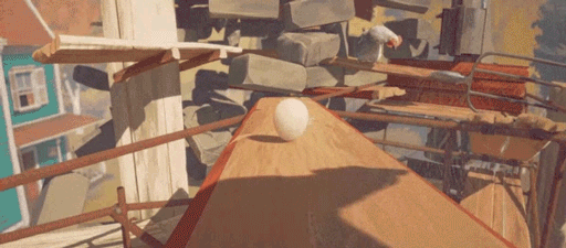 画像ギャラリー No.001のサムネイル画像 / “たまご系高難度アクション”に新星。鶏小屋から逃げ出した卵が一心不乱に空を目指す「Egging On」がSteamでリリース