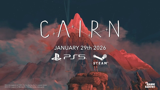 画像ギャラリー No.001のサムネイル画像 / マウント・カミの頂を目指すロッククライミングADV「Cairn」,2026年1月29日配信。ルートにより登頂難度は変化し,転落すれば命はない
