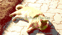 画像ギャラリー No.008のサムネイル画像 / テキストを動かしてネコをゴールまで送り届けるネコ押しパズル「Push The Cat with WASD」,Steamで本日発売